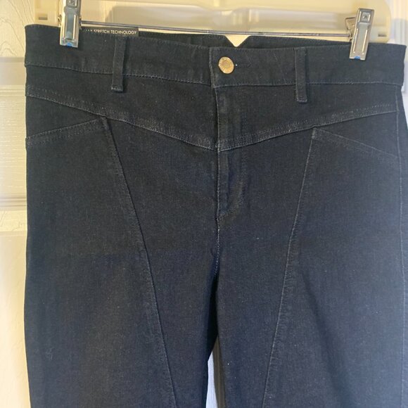 Guess Women's Y2K Addie Max Stretch Denim Jeggings Size 29 NEW Black High Rise - Picture 3 of 12